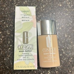 clinique even better makeup WN 01 FLAX